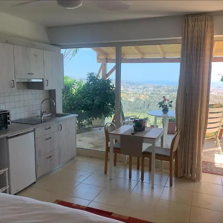 Breath-taking Studio On Hill Top With Pool Mesa Geitonia